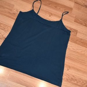 XL teal cami